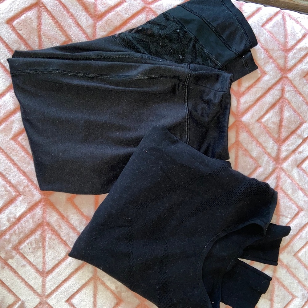 Black workout set